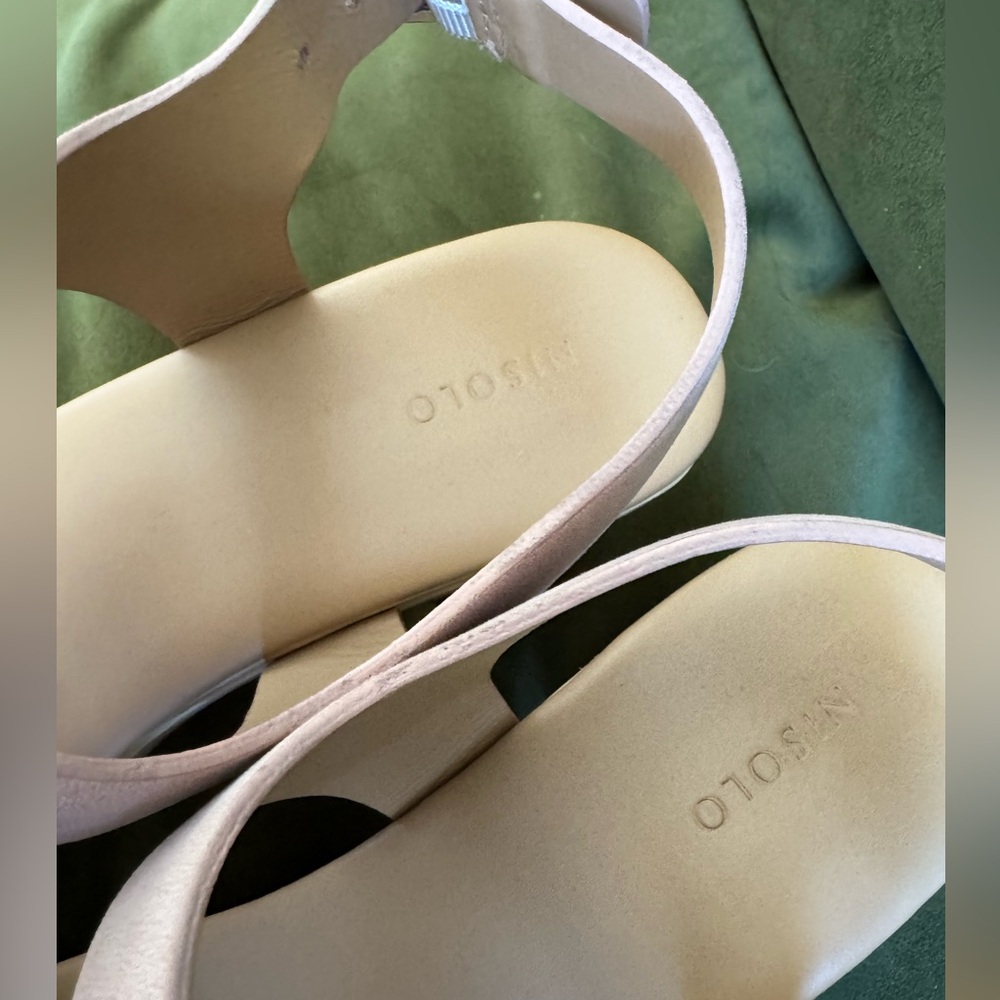 Nisolo Desert Rose All Day Clogs Like New/NWOB Size 11 - Picture 8 of 12